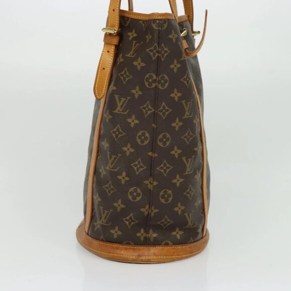 LOUIS VUITTON Monogram Bucket GM Shoulder Bag M42236 LV Auth 139551 - Picture 5 of 15